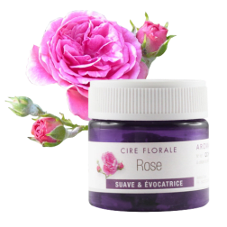 Damask Rose Floral Wax