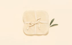 Lot de 3 lingettes en coton BIO