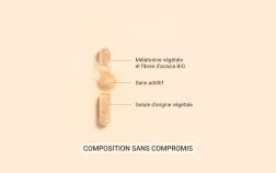 Mélatonine naturelle végétale - 60 gélules - Complément alimentaire