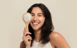 Spazzola per capelli in legno di faggio
