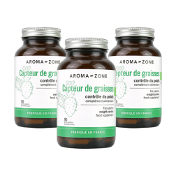 Cure Capteur de graisses - 2 mois - Lot de 3