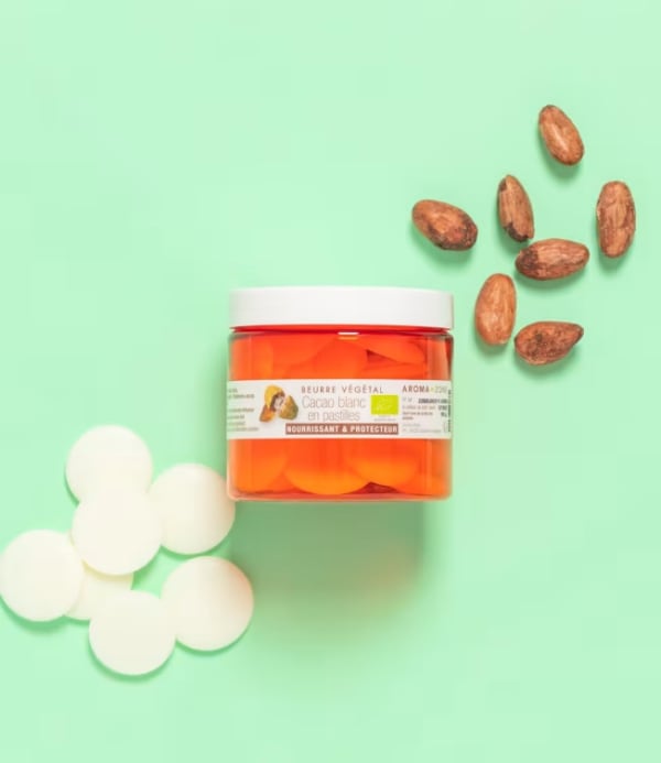 Beurre de Cacao blanc pastilles BIO