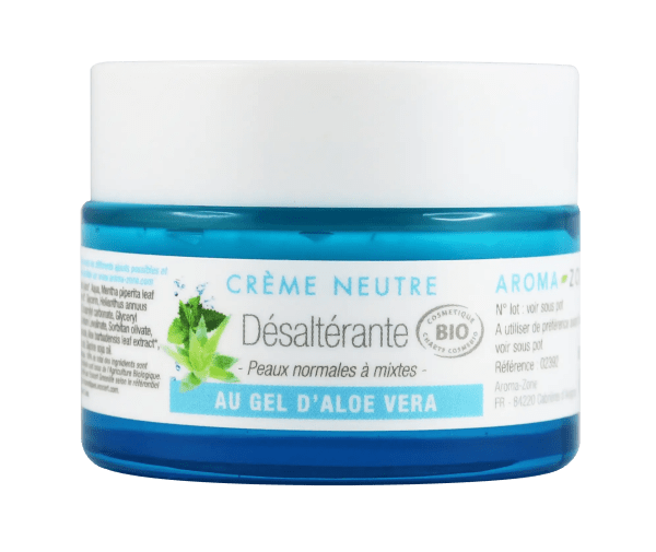 Crème visage désaltérante