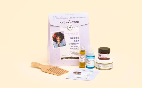La routine curly @Kenzablkn “Nos cheveux : notre couronne