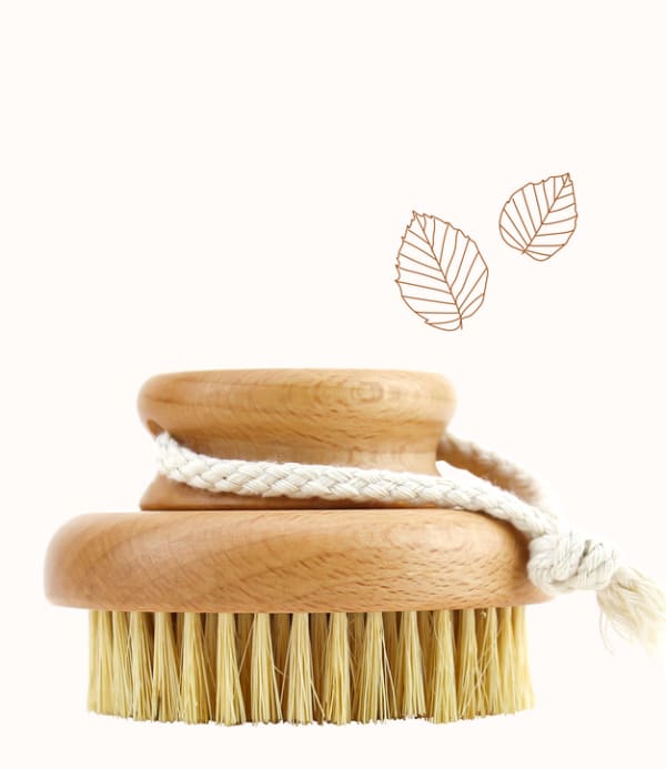 Brosse de drainage lymphatique