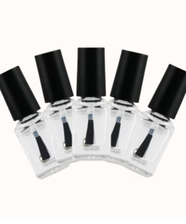 Flacons de vernis à ongles en verre 6 ml (lot de 5)
