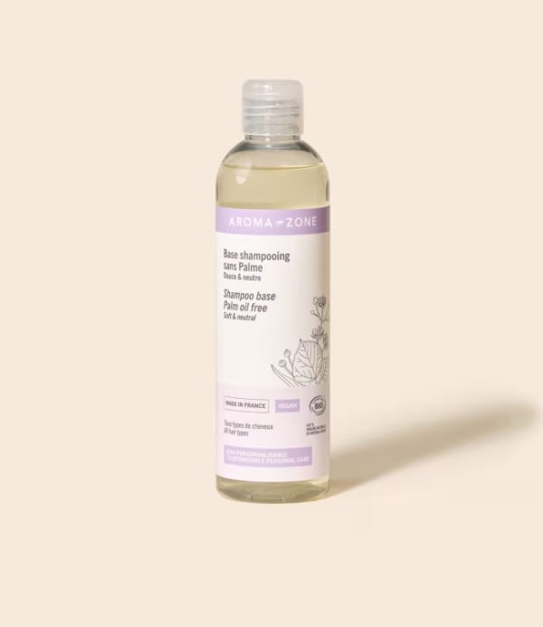 Base shampoo neutra senza palma