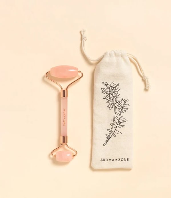 Roller visage quartz rose