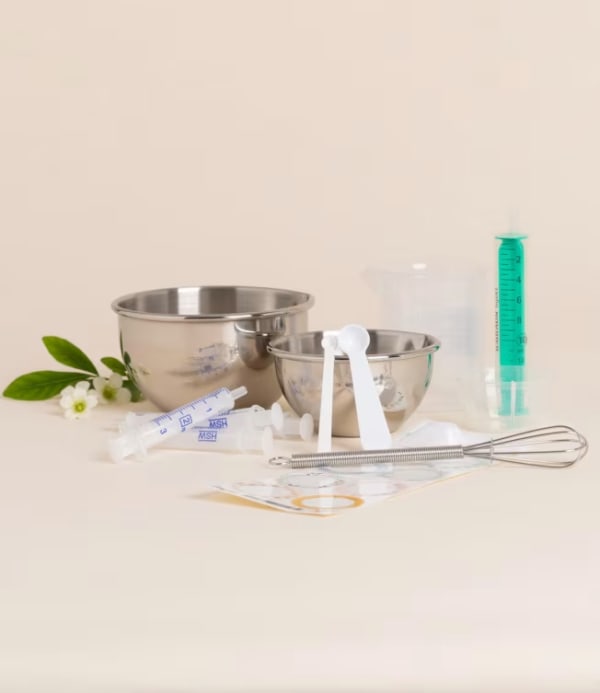 Kit débutant pour la cosmétique maison