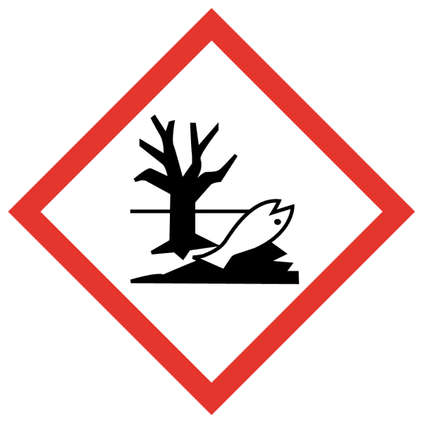 Picto précaution danger pour l'environnement