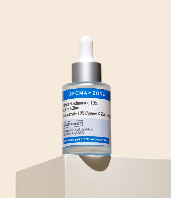 Sérum visage concentré Niacinamide 10%, Cuivre & Zinc