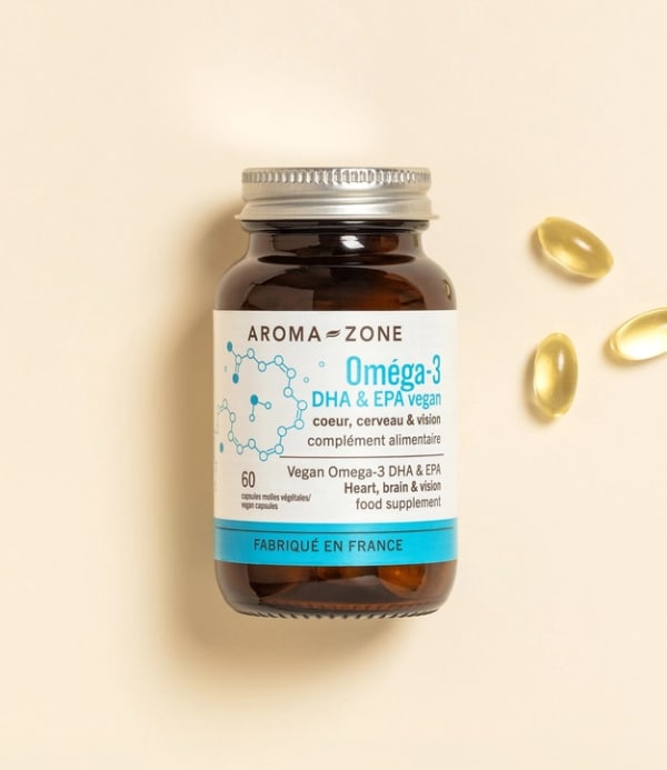 Complément alimentaire Oméga-3 Vegan 60 capsules