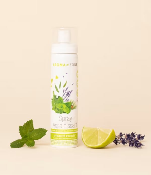 Spray assainissant purifiant aux huiles essentielles