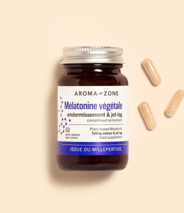 Mélatonine naturelle végétale - 60 gélules - Complément alimentaire