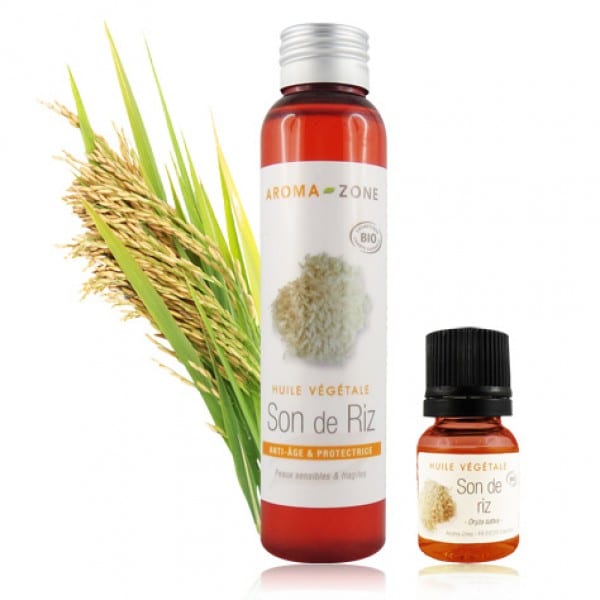 Huile végétale de Son de Riz BIO