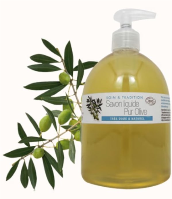 Savon liquide pur Olive de Provence BIO végétal