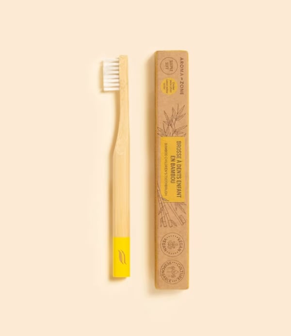 Brosse à dents enfant souple en bambou