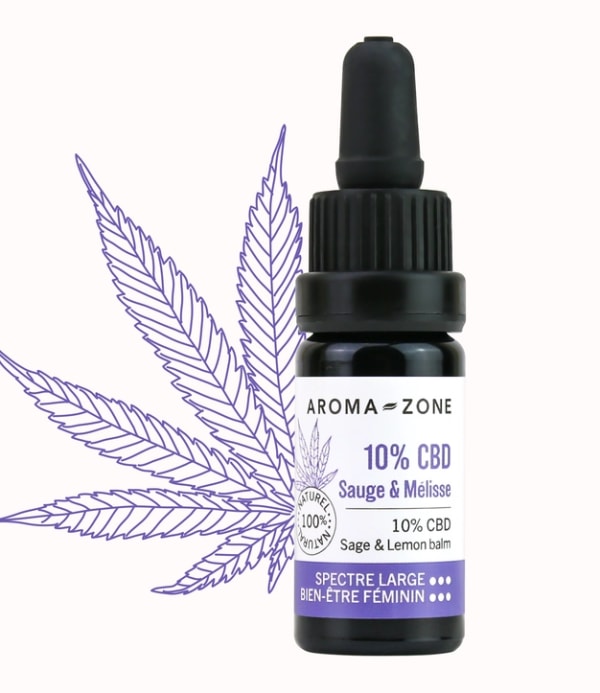 cbd 10 sauge et melisse