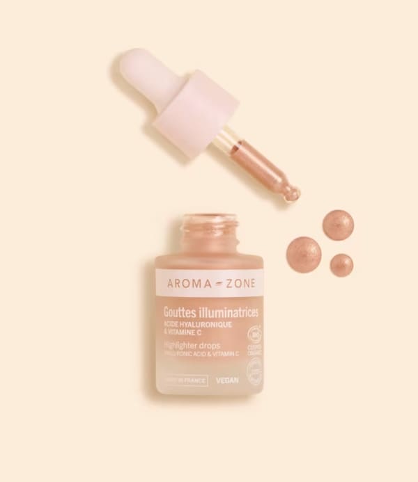 Gouttes illuminatrices Acide hyaluronique & Vitamine C