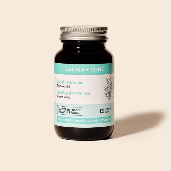 Spiruline de France BIO - 120 comprimés - complément alimentaire