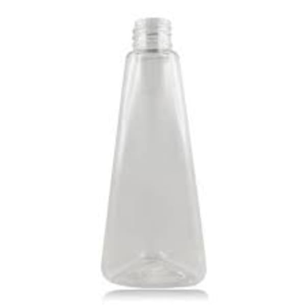 Flacon 20/410 sans bouchage Flacon PET 100 ml transparent Prisme