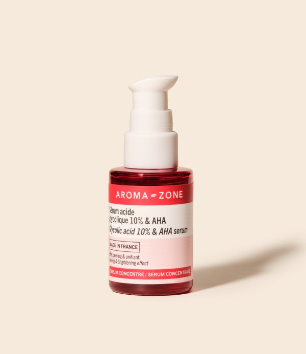 Sérum visage concentré Acide glycolique 10% & AHA