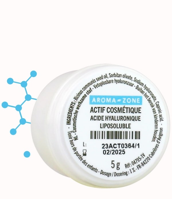 Actif cosmétique Acide hyaluronique liposoluble