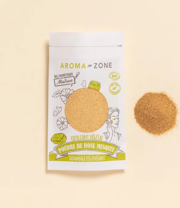Exfoliant Rose musquée en poudre BIO