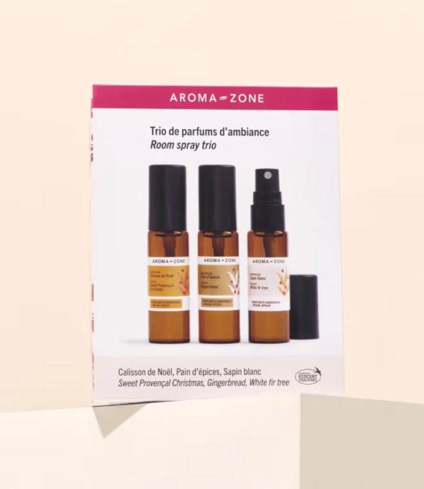 Trio de parfums d'ambiance de Noël