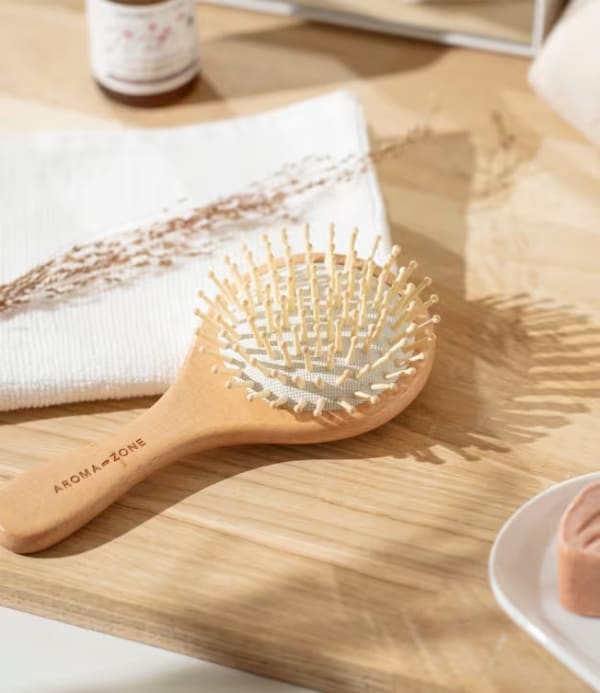 Spazzola per capelli in legno di faggio