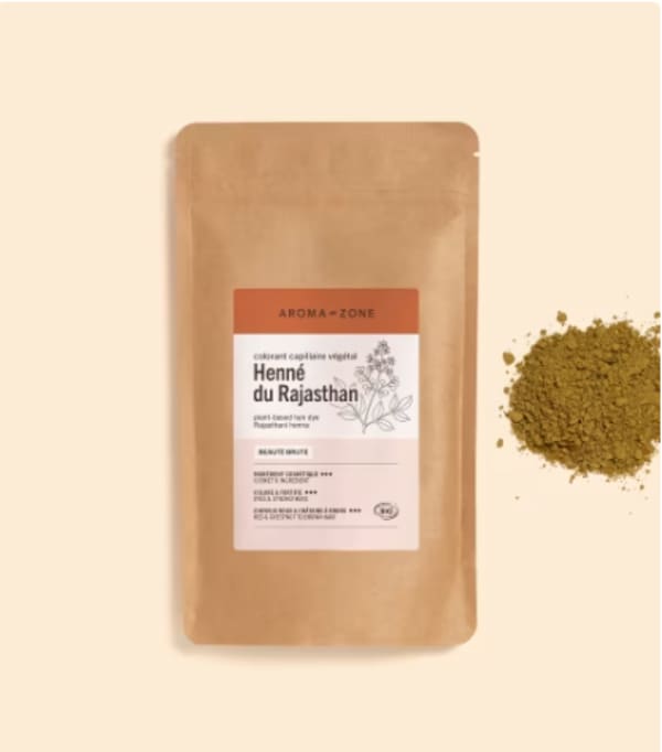 Henné du Rajasthan BIO - Colorant capillaire végétal