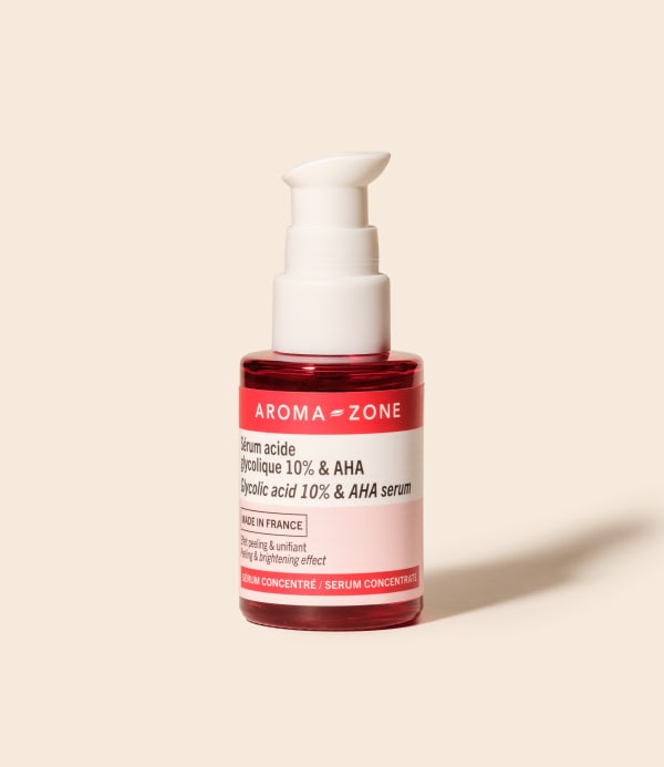 Sérum concentré Acide glycolique 10% & AHA
