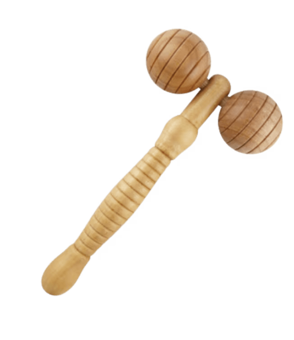 Masseur visage en bois