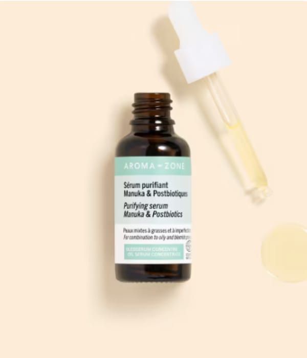 Oléosérum Purifiant et équilibrant Manuka & Postbiotiques