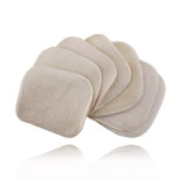 7 carrés en coton BIO
