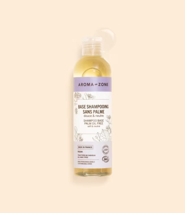 Base shampoing neutre sans palme