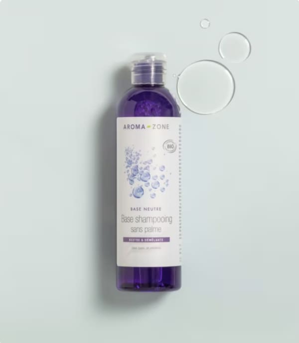Base shampoo neutra senza olio di palma