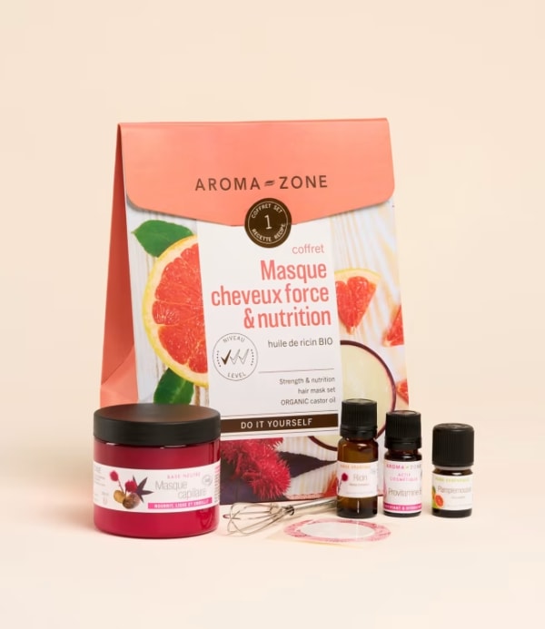 Kit cosmétique maison Masque Force & Nutrition pour les cheveux