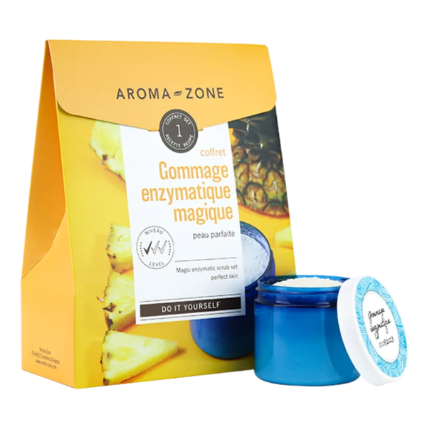 Kit cosmétique maison Gommage enzymatique magique peau parfaite