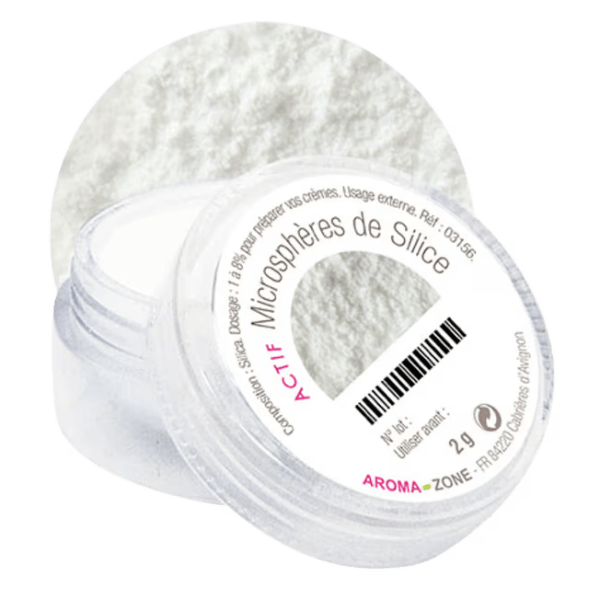 Actif Microsphères de silice