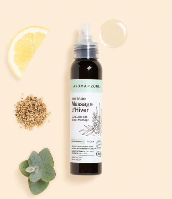 Huile de soin Massage d'Hiver
