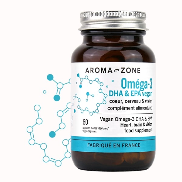 Oméga-3 Vegan – 60 Capsules – Complément alimentaire