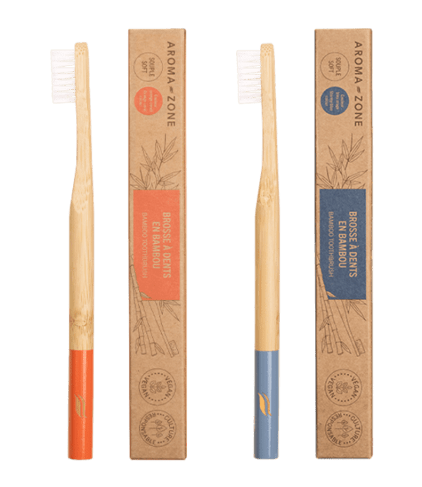 Brosse à dents souple en bambou