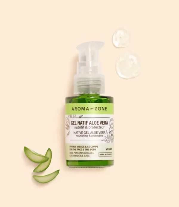Gel natif d'Aloe Vera BIO