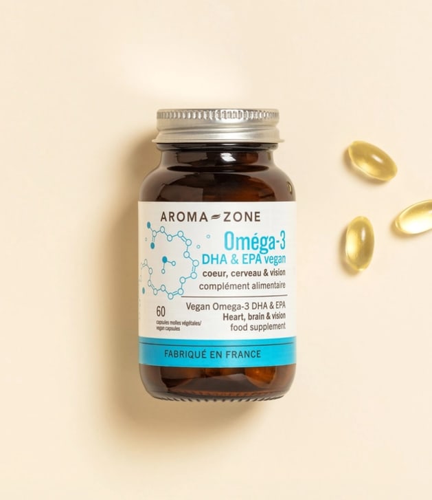 Complément alimentaire Oméga-3 Vegan 60 capsules