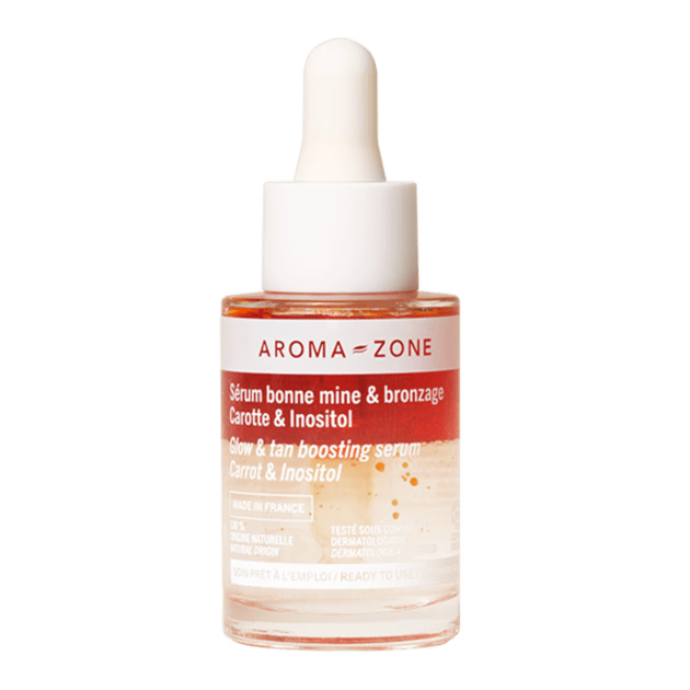 Sérum concentré bonne mine et bronzage, Carotte & Inositol
