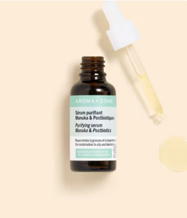 Oléosérum Purifiant et équilibrant Manuka & Postbiotiques