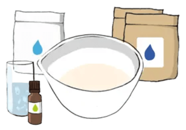 1 Mettre-les-ingredients-dans-un-mortier 1
