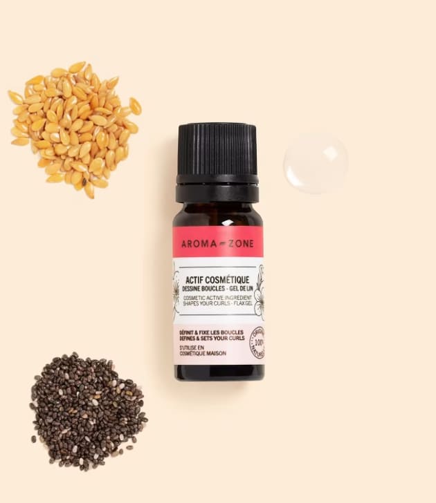 Actif cosmétique Dessine boucles - gel de lin