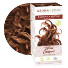 Coloration capillaire végétale Caramel